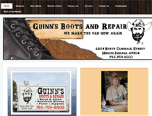 Tablet Screenshot of guinnsboots.com